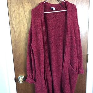 Chunky fall cardigan